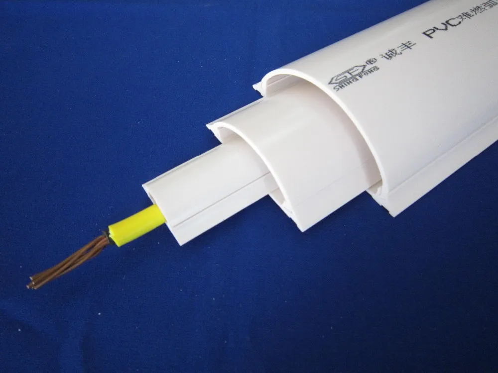 new pvc self-extinguishing plastic square electric