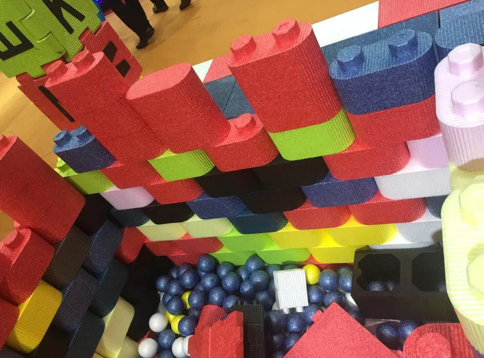 Oem Lightweight Antiimpact Interlocking Epp Toy Blocks For