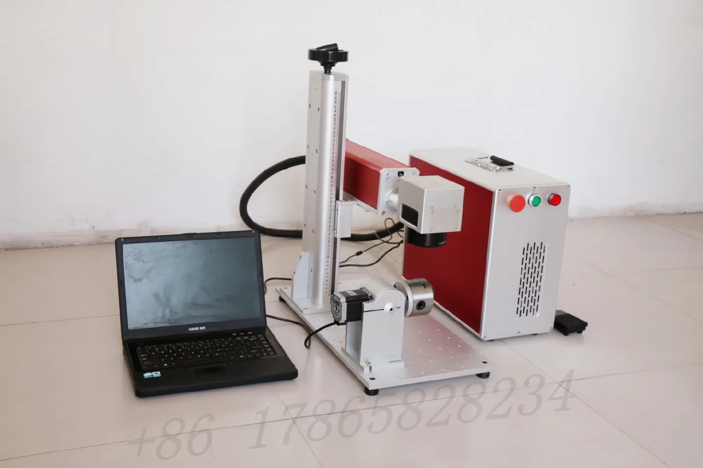 Homemade Portable Diode Pumped Laser Marking Machine For Pvc Pipes