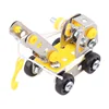 Children DIY assemble model crane Metal toys Science education
