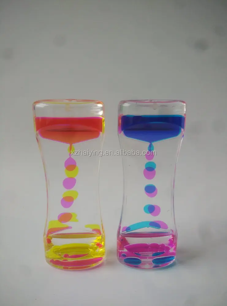 жидкие песочные часы. водяные часы. игрушка с жидкостью внутри. игрушка из жидкого геля.