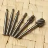 High Quality And Hard Wear Resistant Very Coarse Teeth Flexible Shaft Shank Cement Rotary Tungsten Carbide Burrs