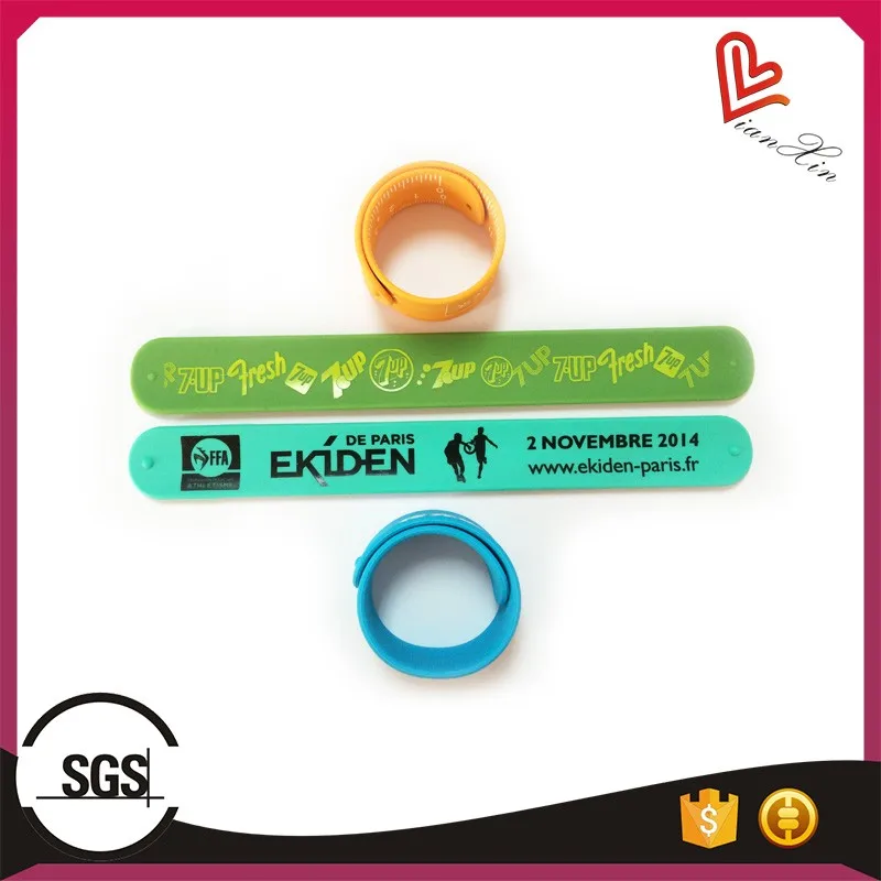 Custom Ruler Rubber Wrist Band Slap Wristband Buy Slap Wristband,Rubber Slap Wristband