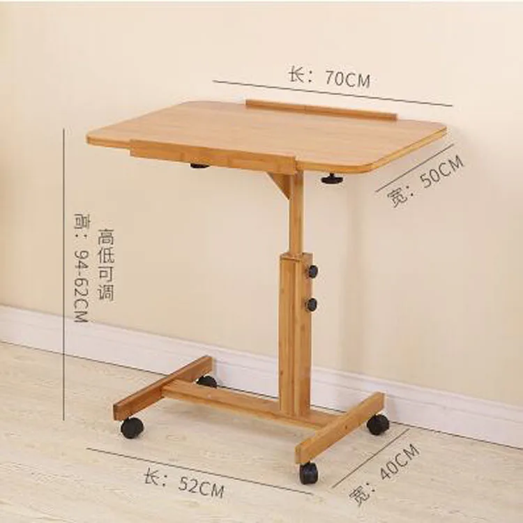 Solid Bamboo High Quality Flexible Adjustable Laptop Table Bedside ...