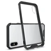Clear Acrylic TPU PC Mobile Phone Telephone Case for iPhone X 8 7 6 6s Plus for Samsung Note 8 S9 S8