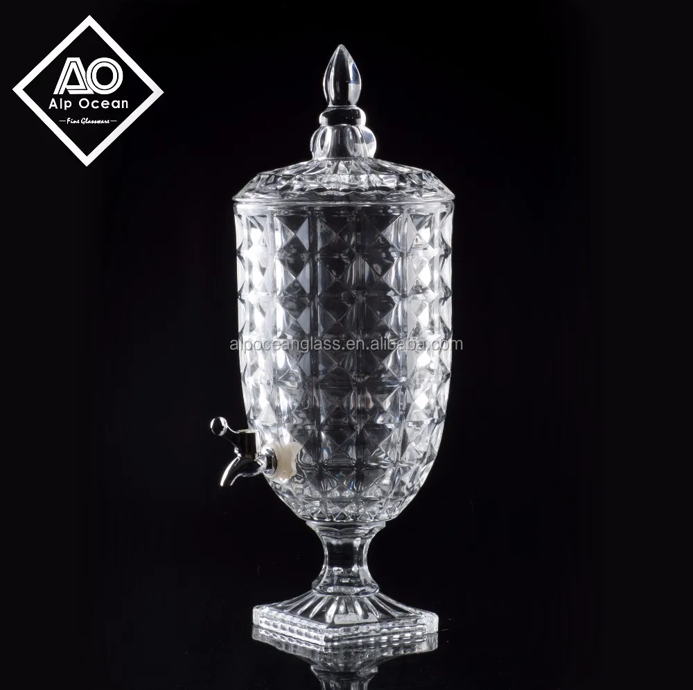 4.5l High Quality Glass Beverage Dispenser,Glass Water Dispenser With