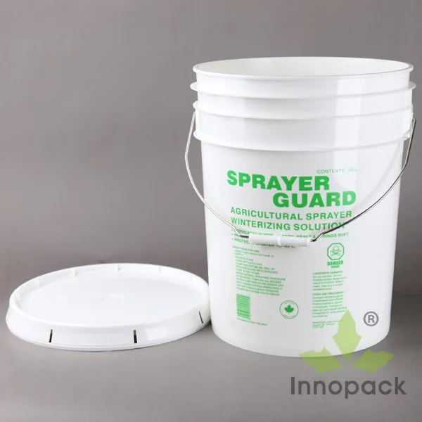 Green Color 5 Gallon Plastic Bucket With Metal Handles And Lids With Sealing Strip Buy Plastic