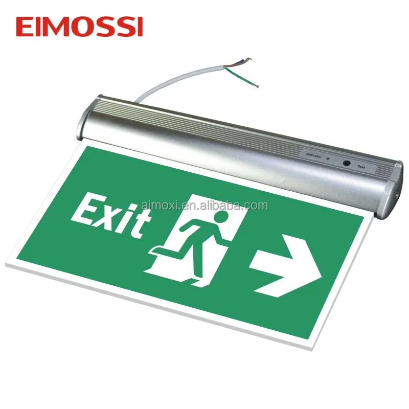 Baterai Lampu LED Emergency Exit Signage