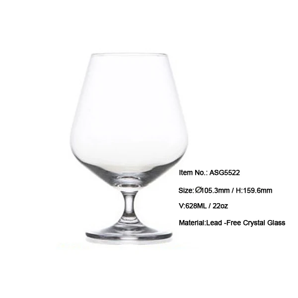 Asg5522_new Glass Products Serving Cognac/brandy At Factory Prices The