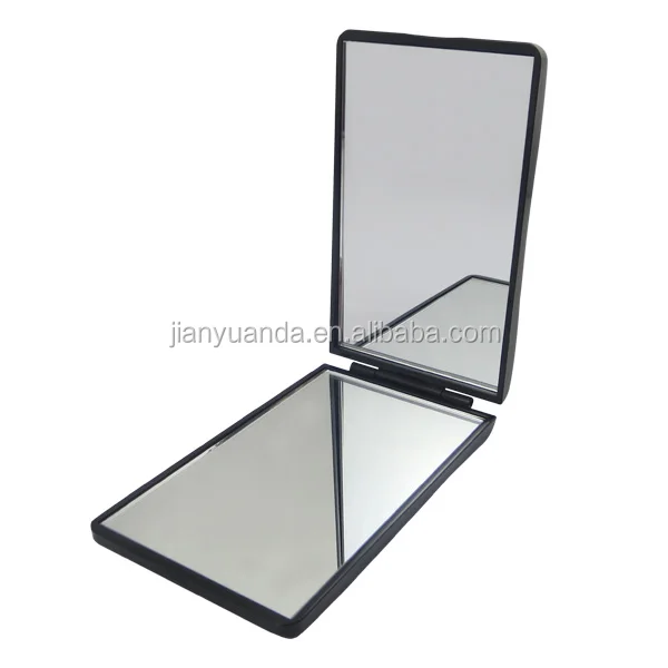 Folding Plastic Wholesales Pocket Mirrors With Pearl White Color Buy