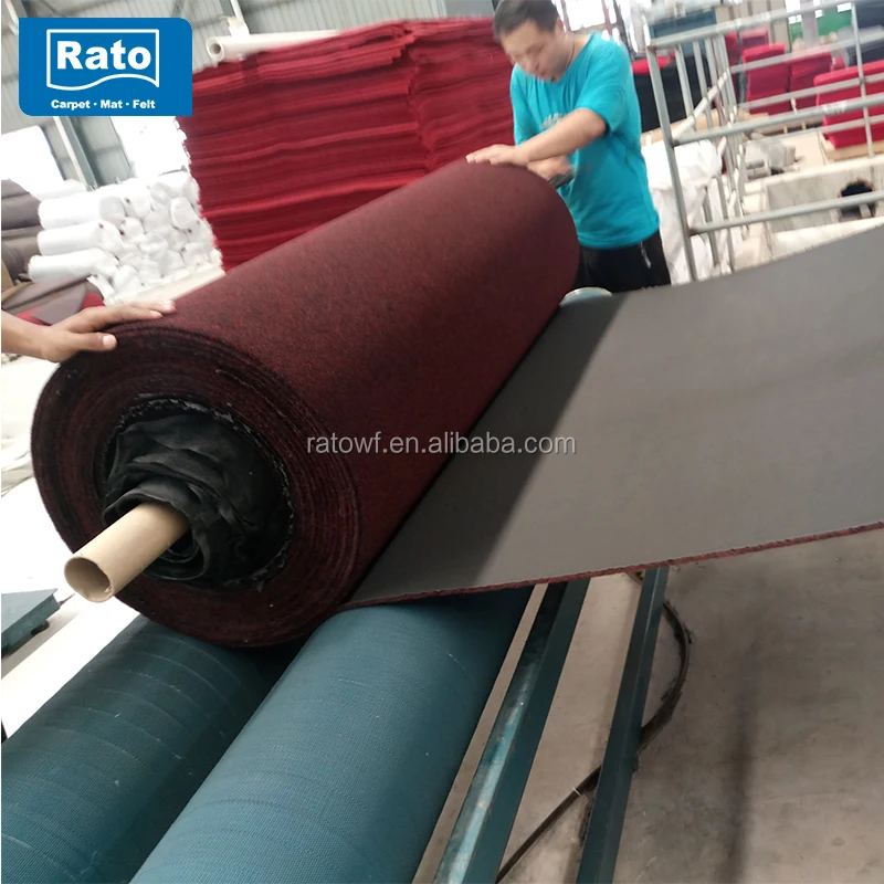 Red Striped Carpet Runner Event Carpet Welcome Carpet Factory Supply