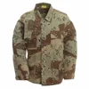 B.D.U. Shirts Feature a Poly/Cotton Twill Material 6 Color Desert Camo Army Military Uniform