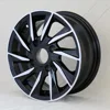 Black aluminum alloy car wheel rim for 14inch