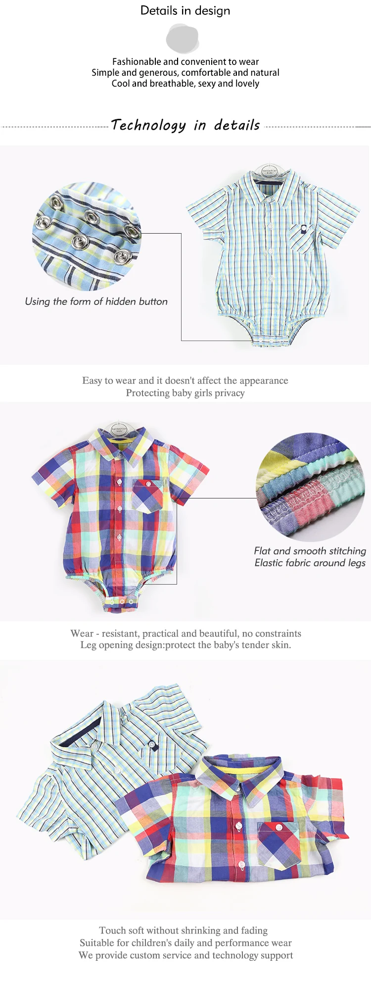 1 Year Old Baby Boy Clothes 0-12 Months Infant Romper Body Suit - Buy 0 ...