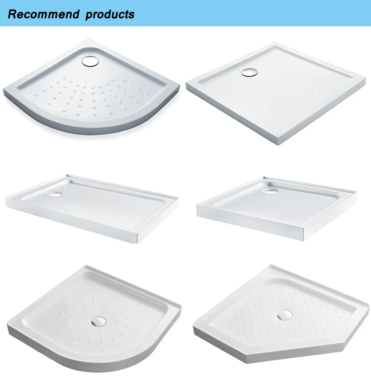 Waterproof Deep Acrylic Fiberglass Shower Tray Dg0002 Buy Acrylic
