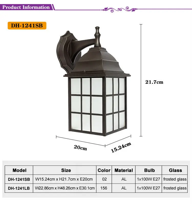 110 Volt Decorative Waterproof Outdoor Lighting Fixture Buy Outdoor