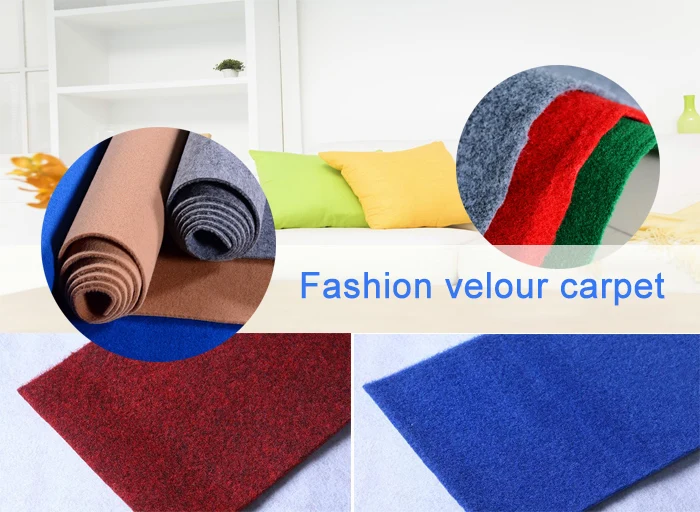 Commercial Use Best Price Velour Wall To Wall Floor Carpet Rolls Price