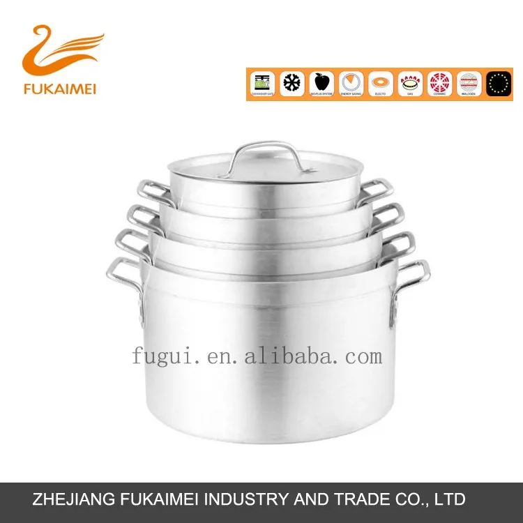 aluminium cooking pot set