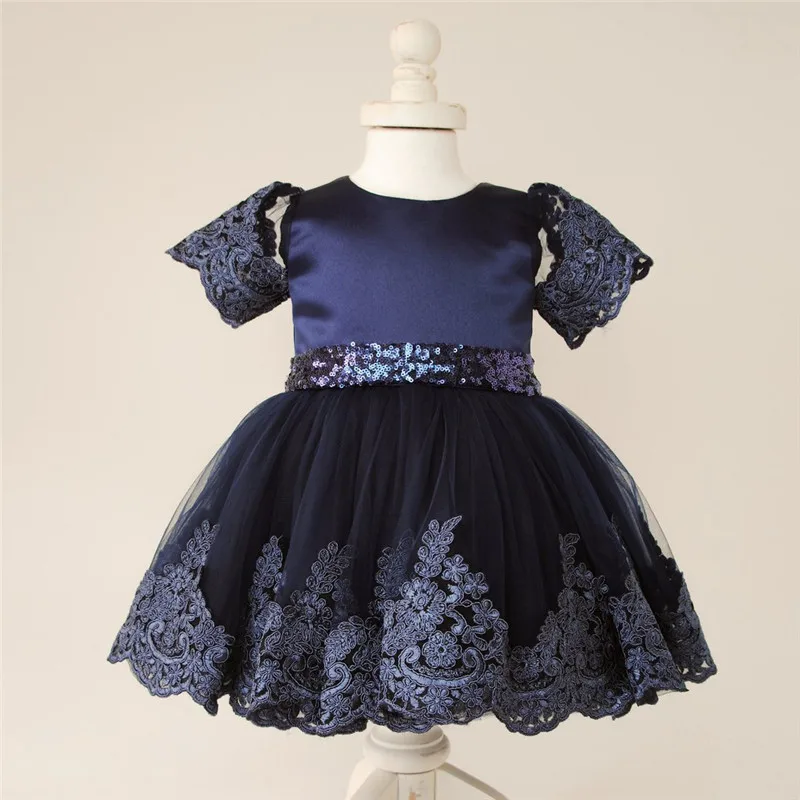 European Newborn Baby Clothes Princess Kids Frocks Design Party Dresses ...