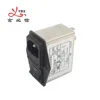 AC socket EMI line noise filter 2 fuse inlet filter,1-10A 5x20mm