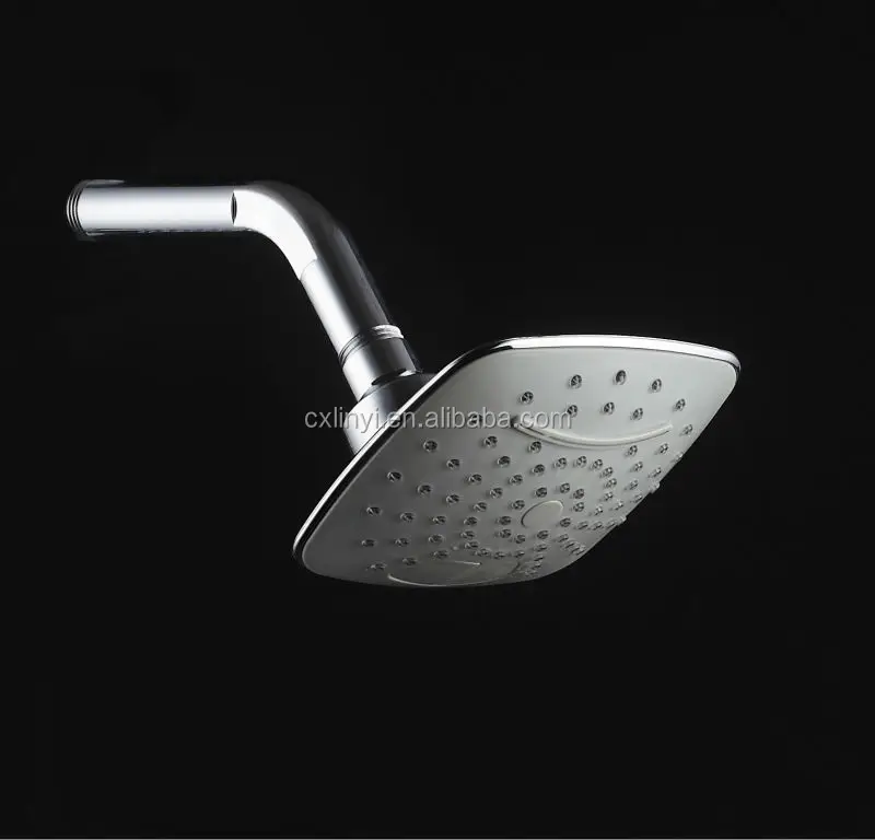 Linyi Wholesale New Design Ultra Thin Abs Waterfall Shower Head,Rotating Shower Heads,Swivel