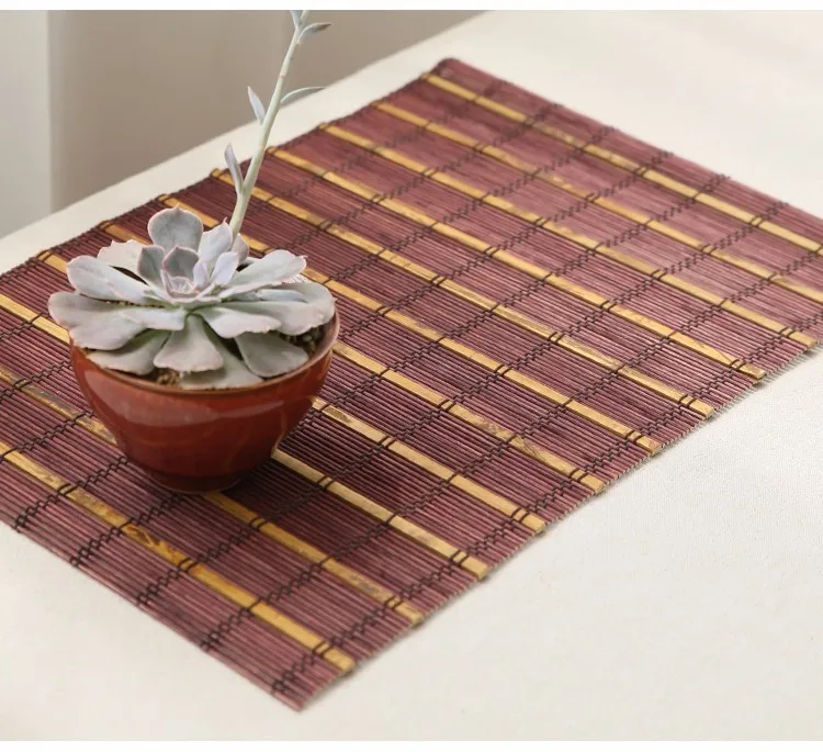 Hot Sale Healthy And Natural Bamboo Placemat Buy Woven Bamboo