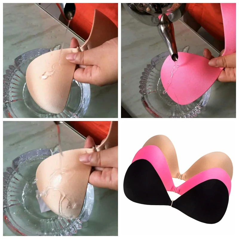 waterproof adhesive bra for swimming