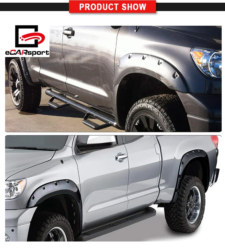 For Toyota For Tundra Truck Pick Up Abs Pocket Rivet Style Wheel Well ...