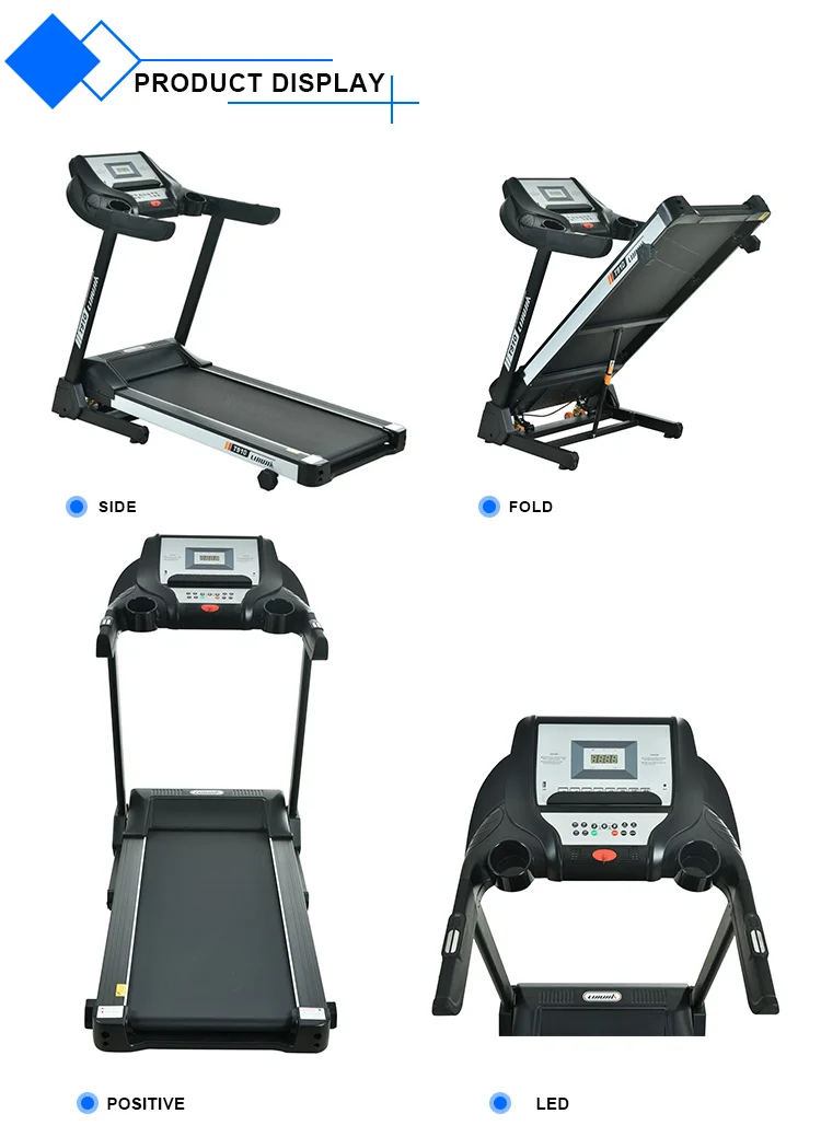 Lijiujia New Type T910 1.5hp Electric Motor Treadmill 0.814.8km/h