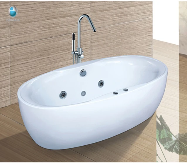 Project Use Acrylic Free Standing Japanese Soaking Tub With Big