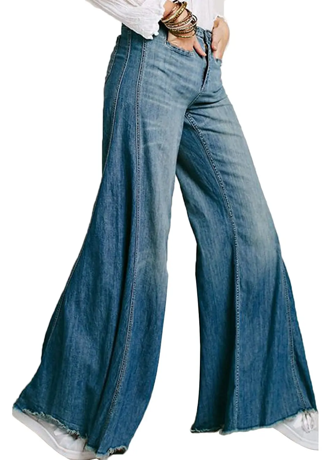Baggy Bootcut Jeans