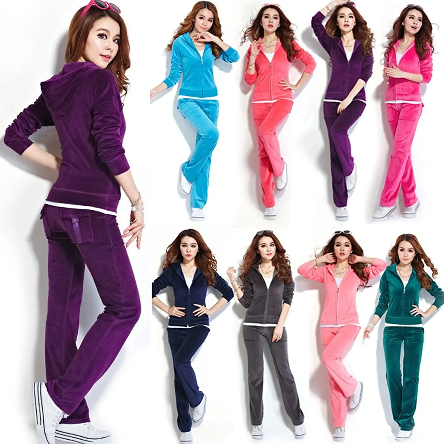 wholesale velour sweatsuits