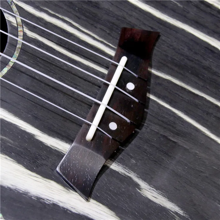 China Linden wood resonator ukulele kit spread music ukulele with case