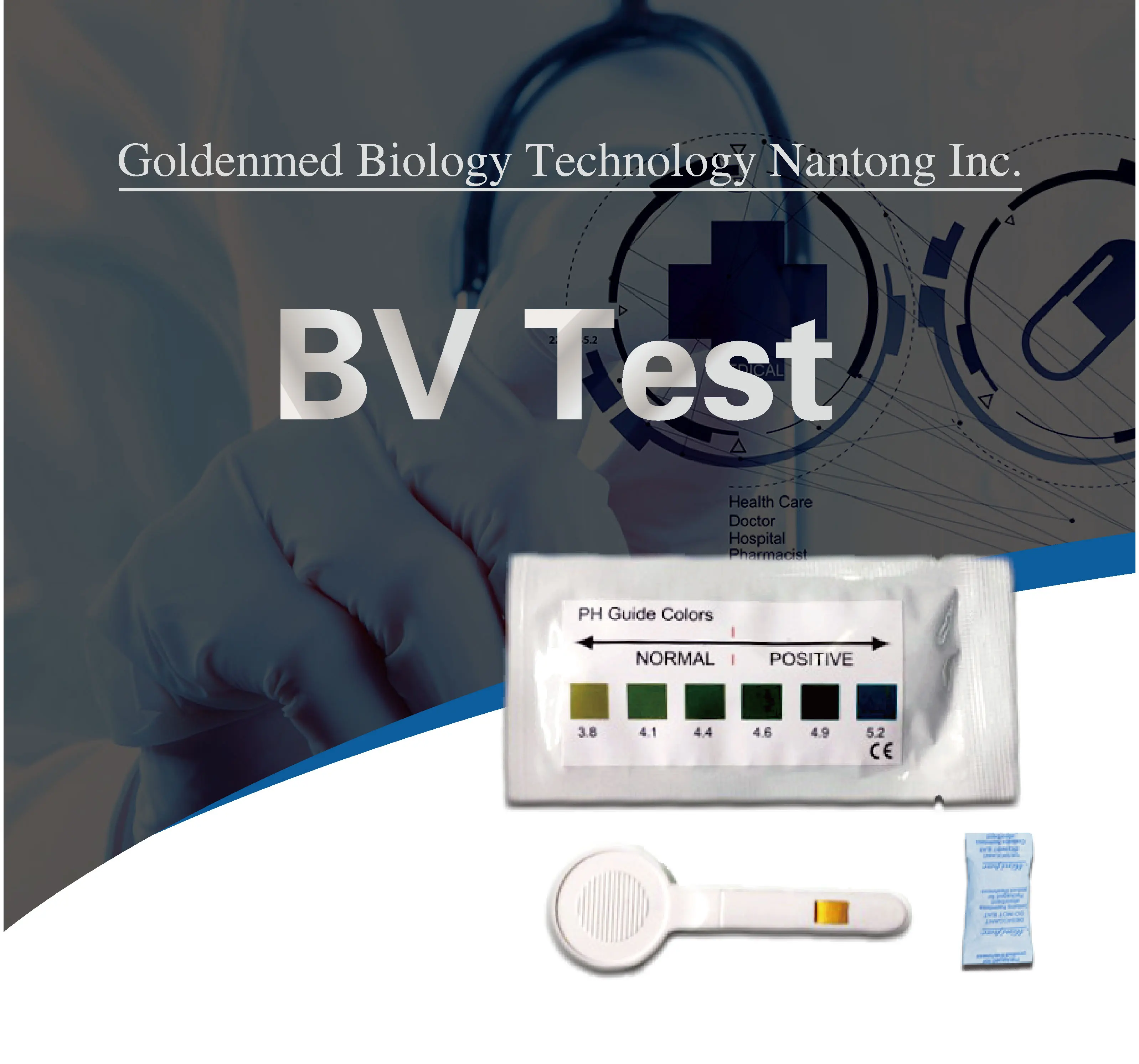 Bv Vaginal Ph Test Strip Home Rapid Test Kit For Bv Vaginal Ph Test