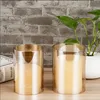 Ornaments Home Decoration Candle Jars Glass With Lid Luxury Candle Box Candlestick Holder
