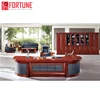 Big boss luxury executive desk cabinet sofa set implement