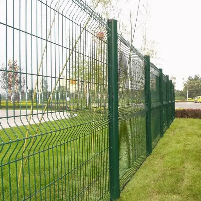 Powder coated 8 Gauge Welded Wire mesh V Guard Steel Wire Mesh Fence.jpg
