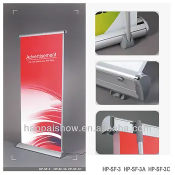 Electric Scrolling Roll Up Banner Stand Buy Electric 