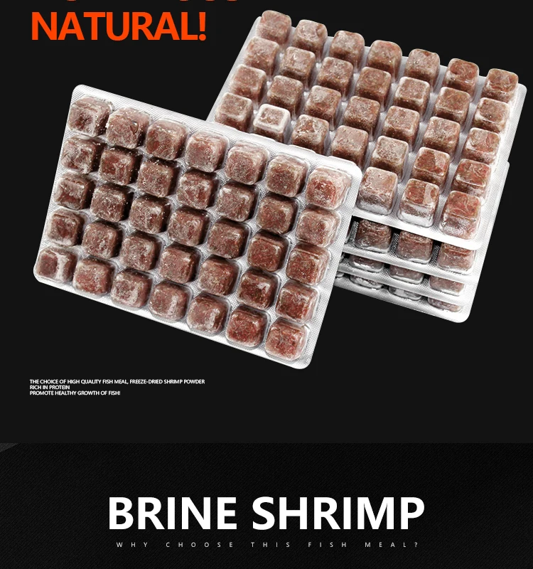 Frozen Brine Shrimp Frozen Bumper Year Shrimp Shrimp Dried Ornamental