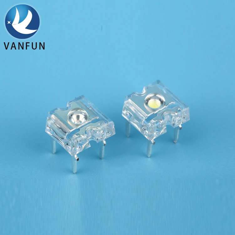 56 unidades SuperFlux LED blanco white 5mm