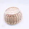 Washable PE rattan weaving food storage bread baking basket