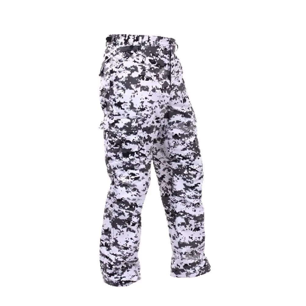 black and white camo cargo pants womens