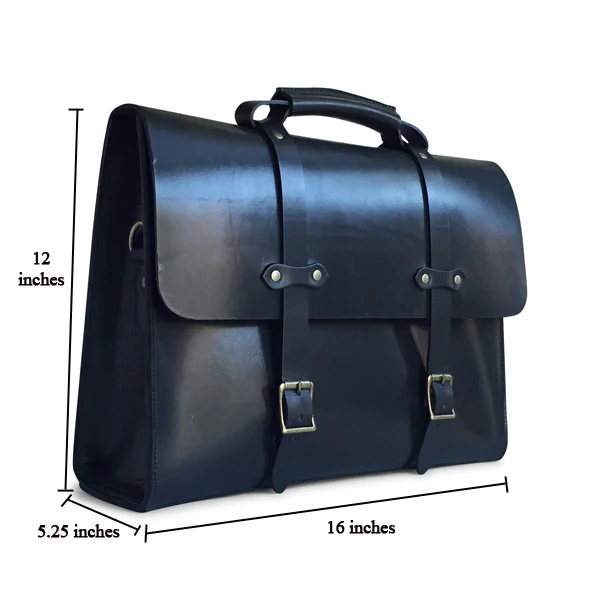 hard leather briefcase