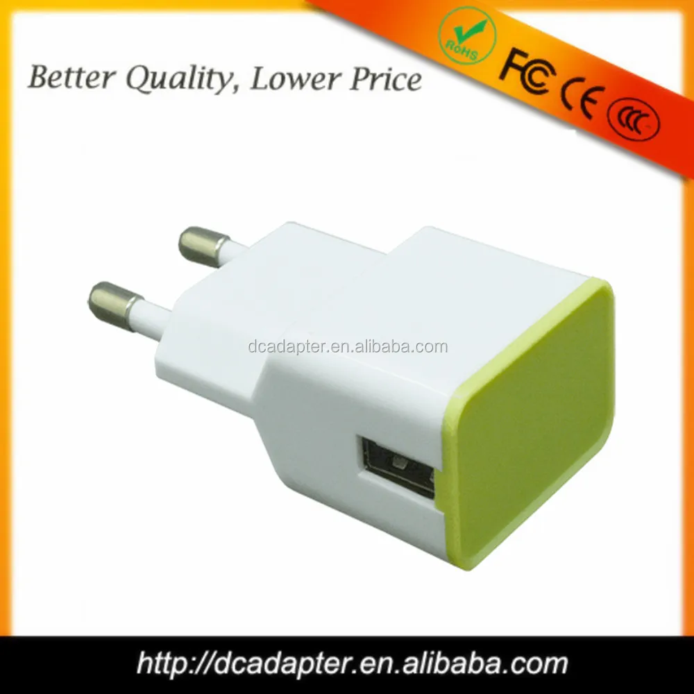 5v 1a 1.5a 2.1a single usb dual usb wall charger