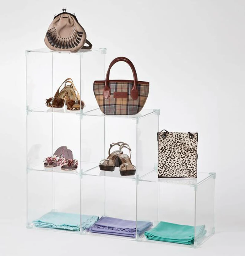 Clear Plastic Shoes Display Box,Acrylic Compartment Storage Box Buy