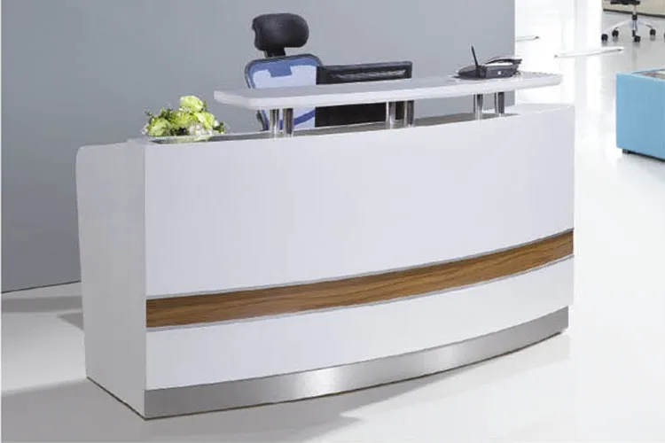 White Cheap Reception Desk Beauty Salon Reception Desk Buy