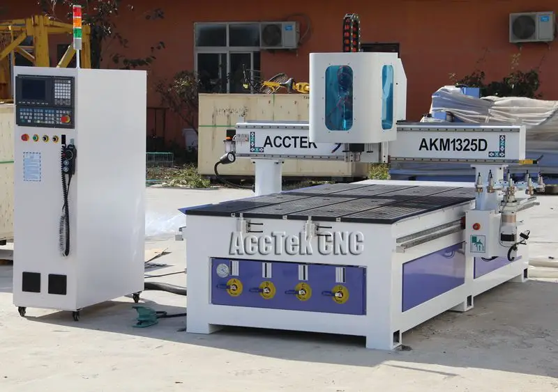 Good quality Furniture Making Atc 1325 Rotary Taiwan Syntec Cnc Wood Router Machine with CE Certificate