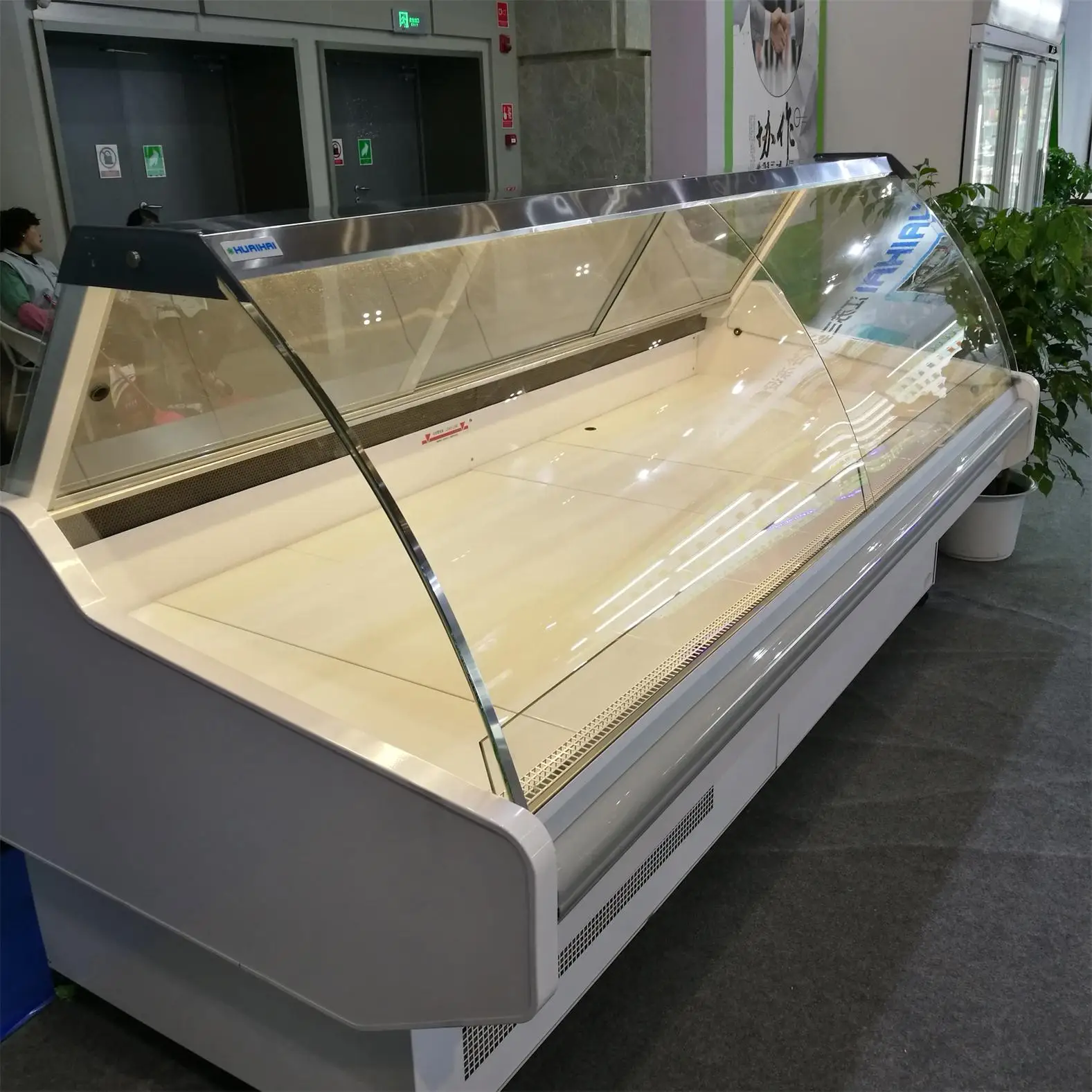 Meat Shop Equipment Open Glass Door Deli Display Fridge Buy Deli