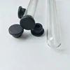 HM borosilicate glass test tube with rubber lid