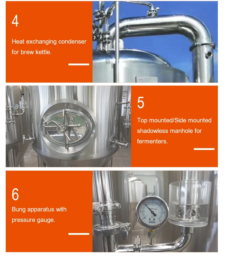 500l 1000l beer equipment, brewery system good quality fermentation vessel
